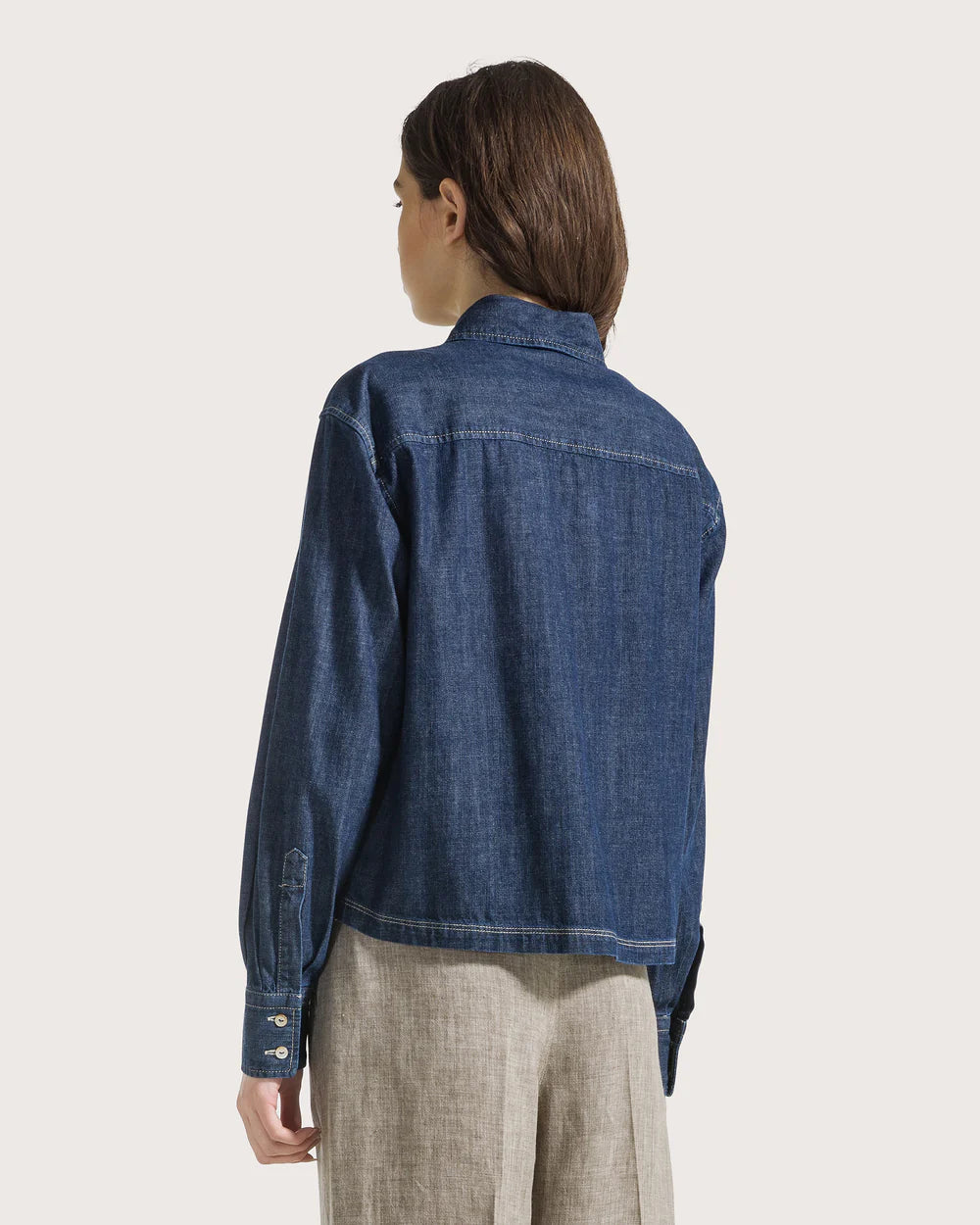 Camicia in denim leggero / 19.70