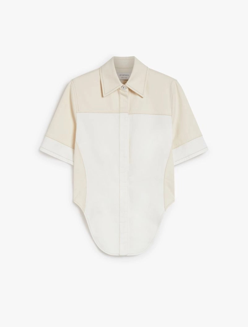 Camicia in bull di cotone QUARTO