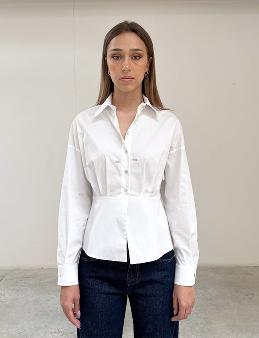 Camicia avvitata con stampa