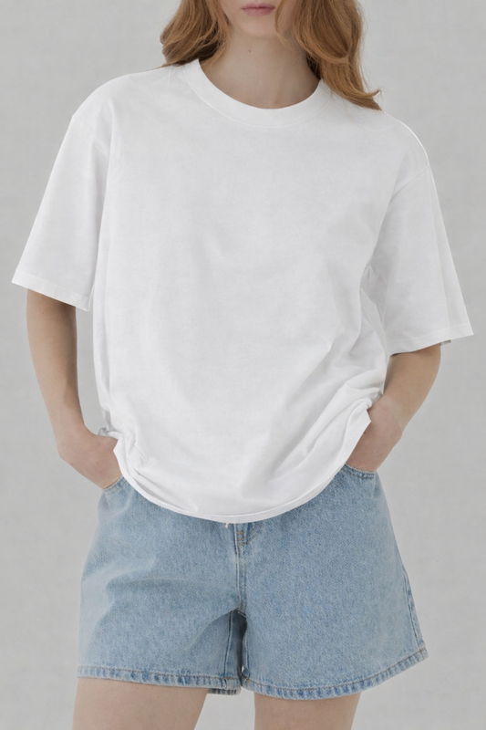T-Shirt doppia bianca / ELEH