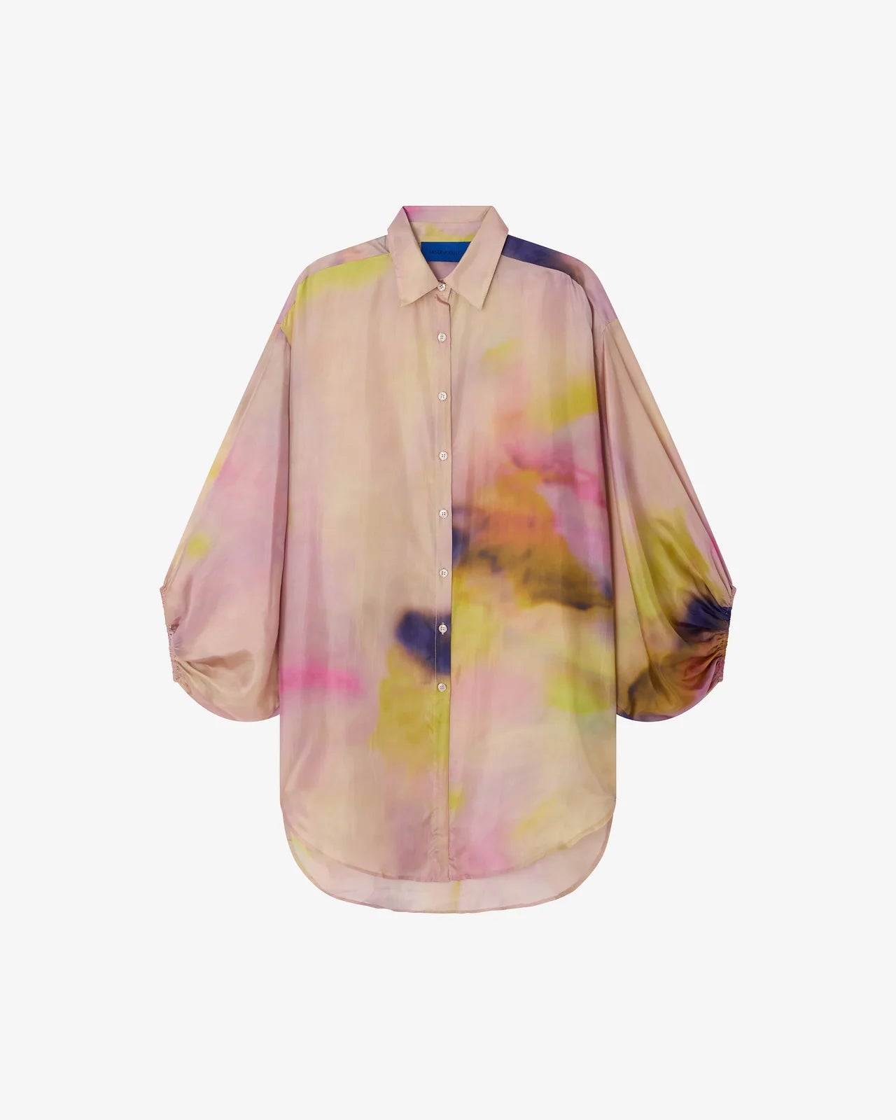 Camicia rosa in seta habotai / MES Demoiselles Paris