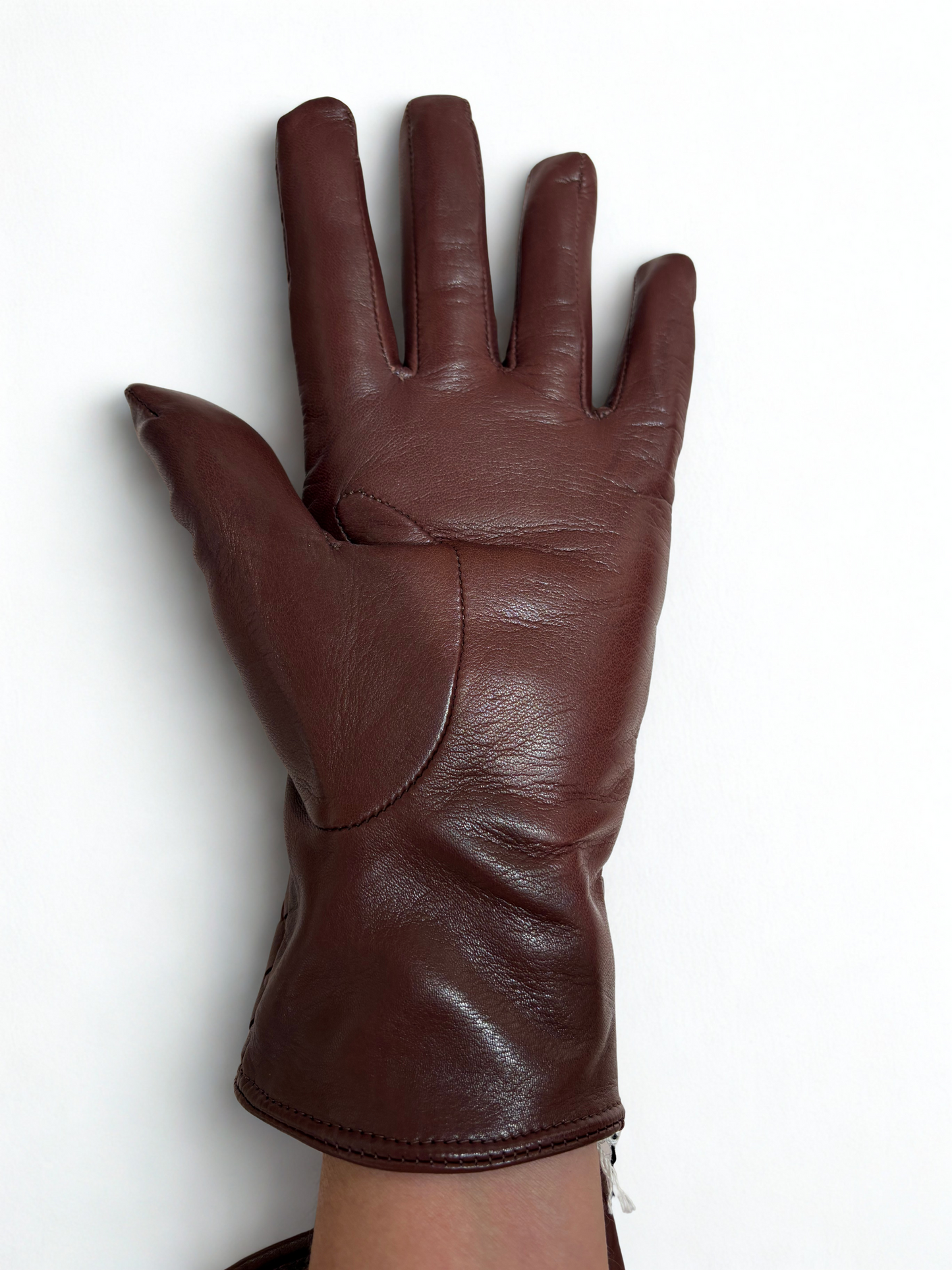 Guanti in pelle intrecciata / Alpo