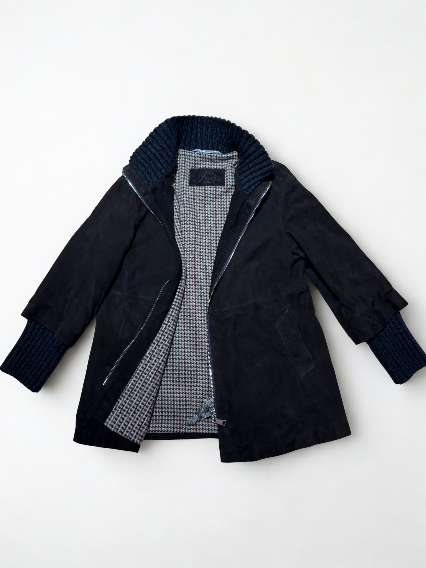 Giaccone in camoscio DESIRE / The Jackie Leathers