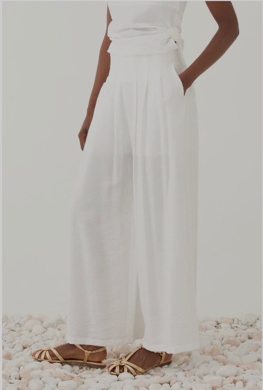 Pantalone bianco ampio / ELEH