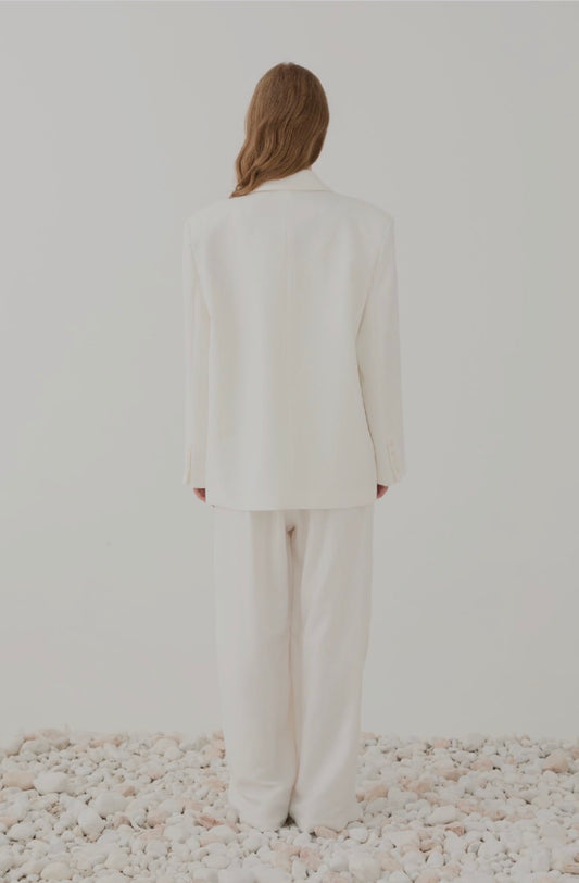 Giacca oversize in misto lino / ELEH