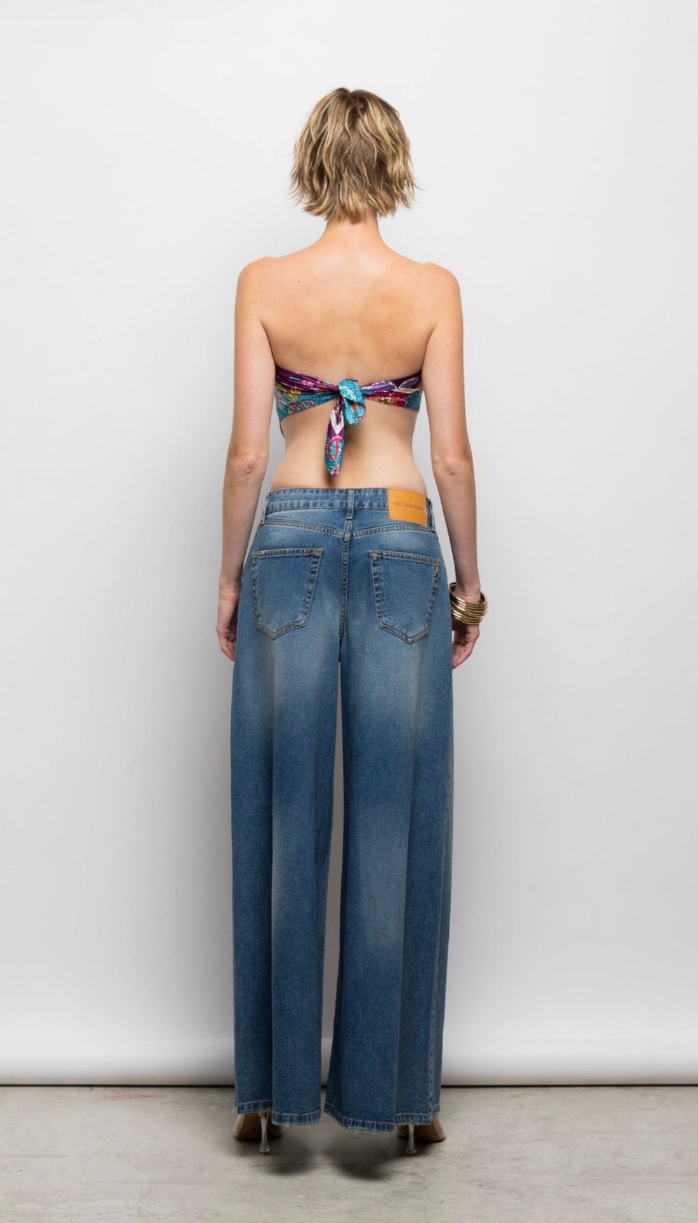 Jeans wide leg GEMMA / God Save Denim