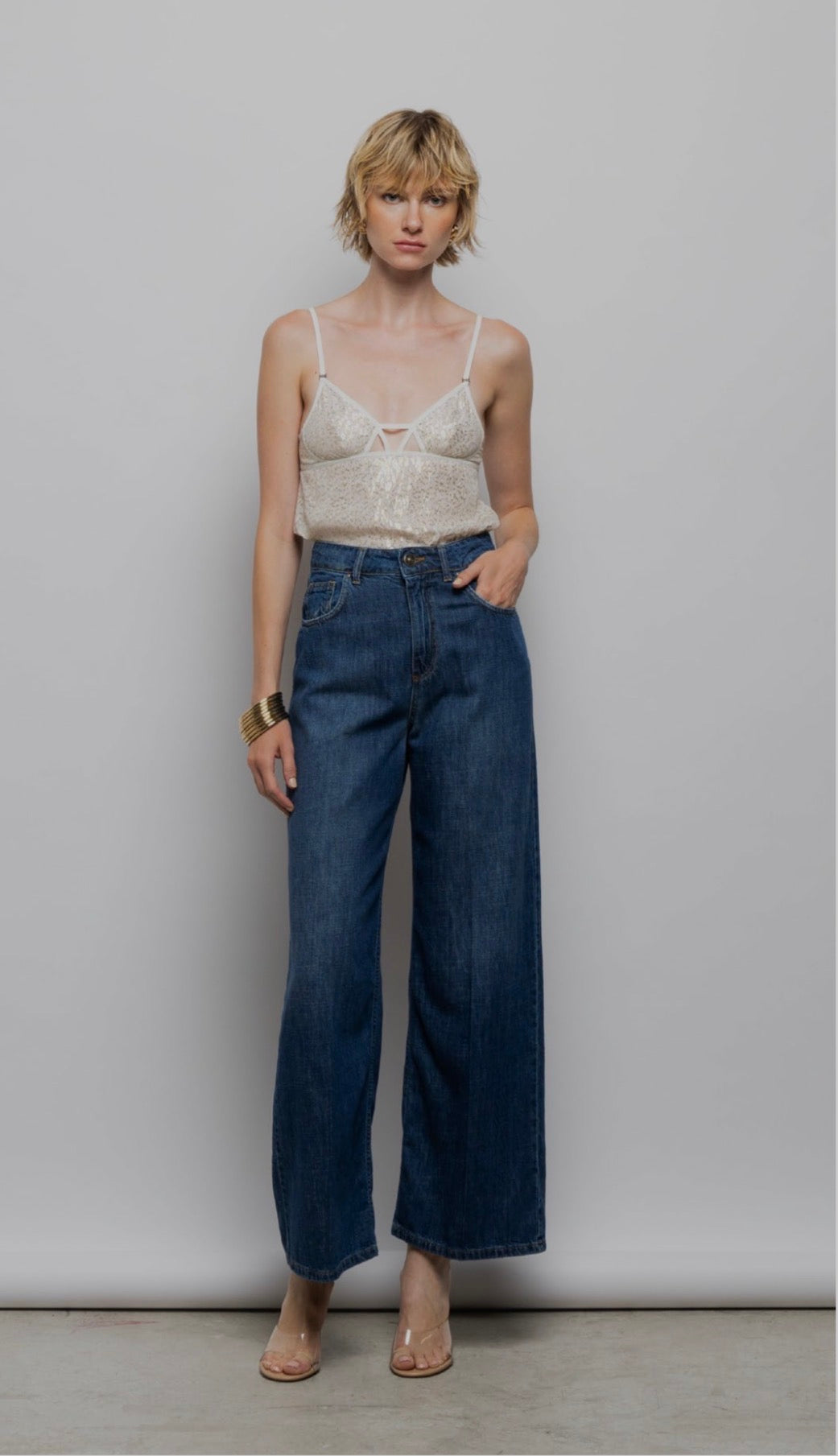 Denim palazzo SELENE / God Save Denim