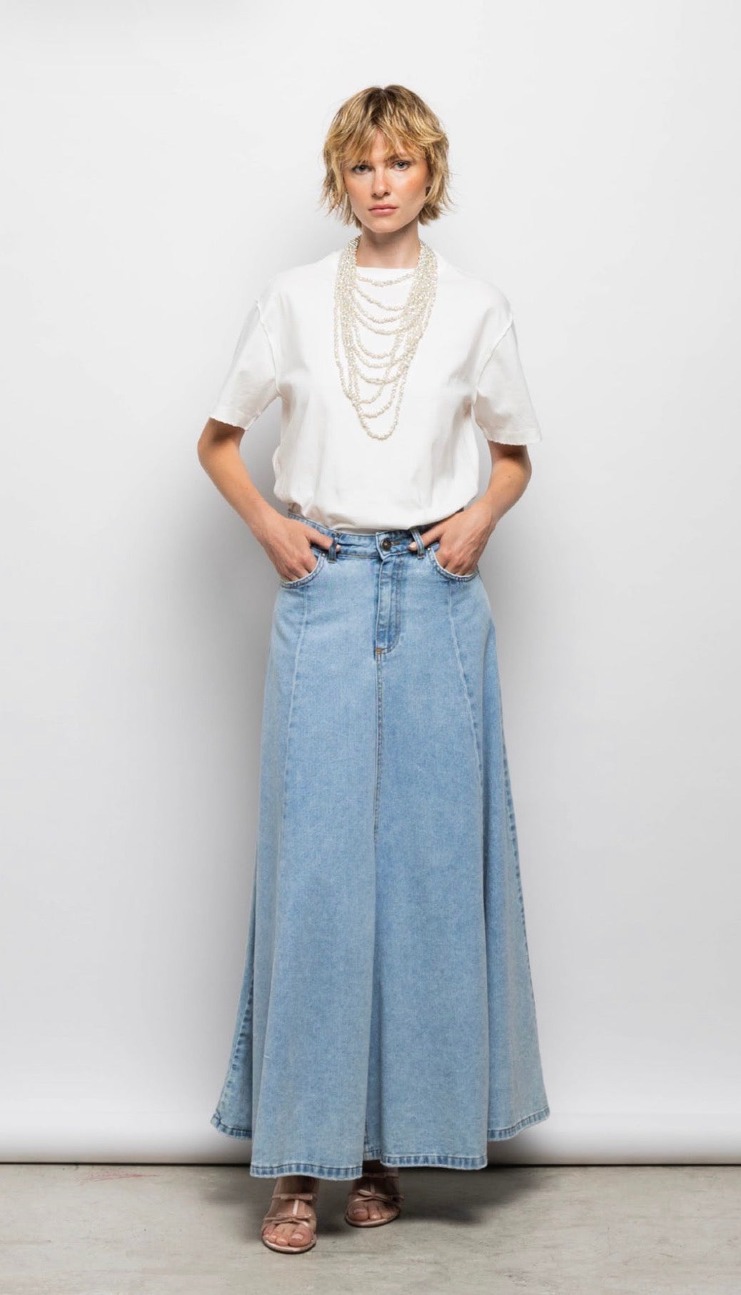 Maxi gonna in denim ALTEA / God Save Denim