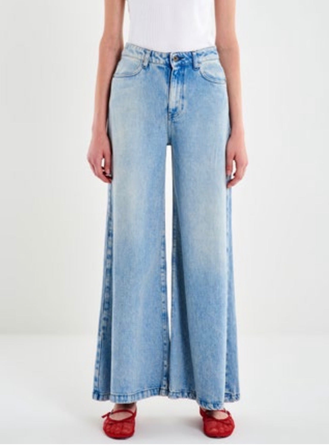 Pantalone leggero effetto denim / SoloTre