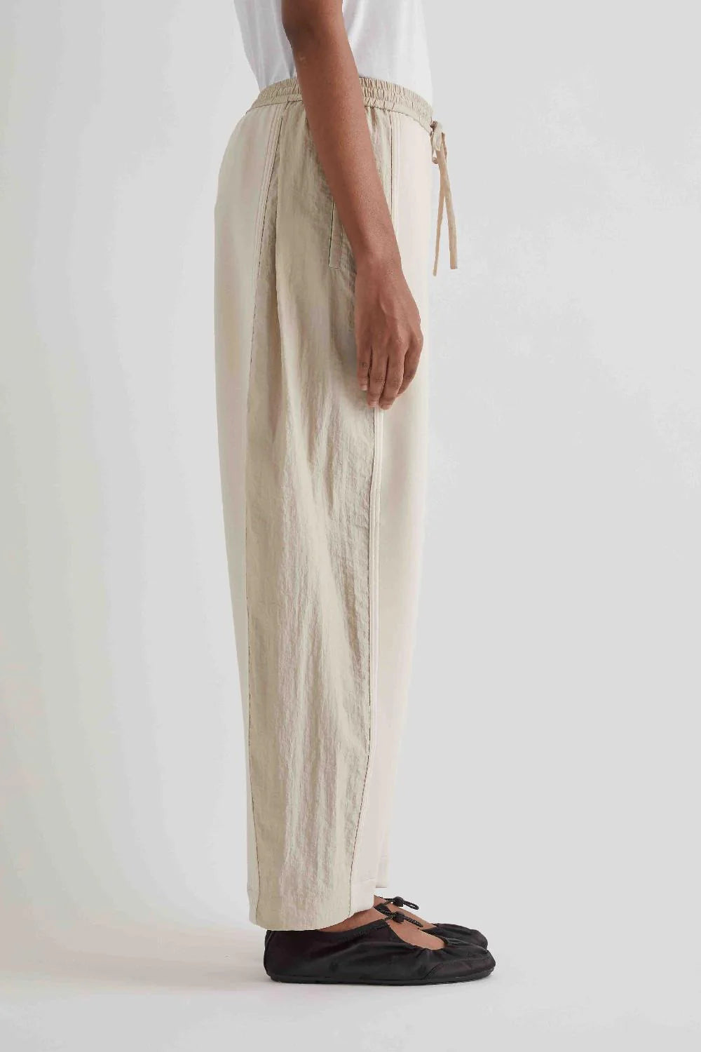 Pantalone in doppio tessuto con coulisse / MeiMeij