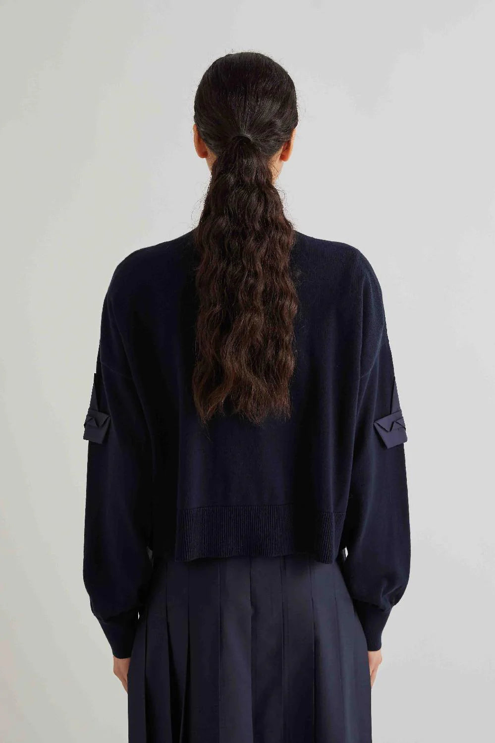 Cardigan in puro cotone con applicazioni / MeiMeij