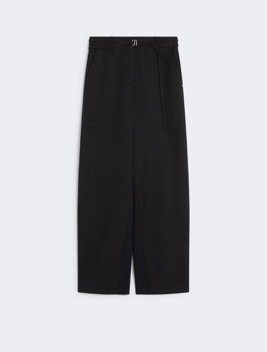Pantalone dritto con dettaglio in maglia SOSPIRO