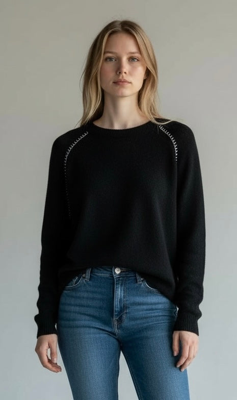 Pull nero JULY / Not Shy