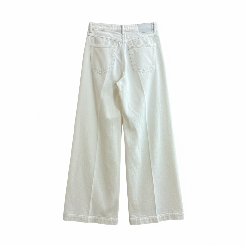 Pantalone largo in cotone SMERALDA / Nine in the Morning