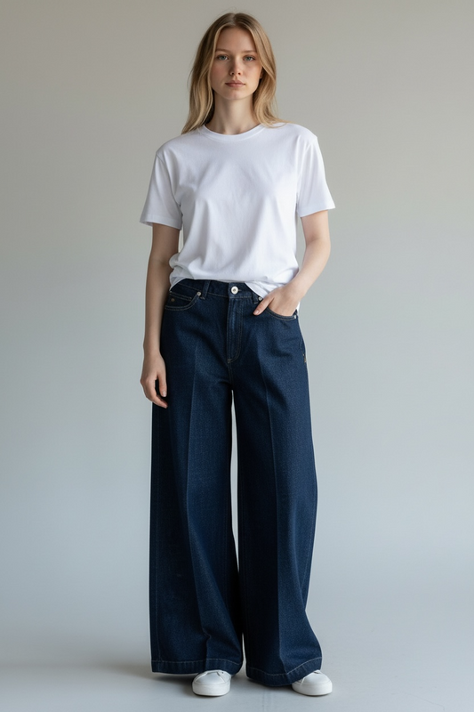 Pantaloni in denim SMERALDA / Nine in the Morning