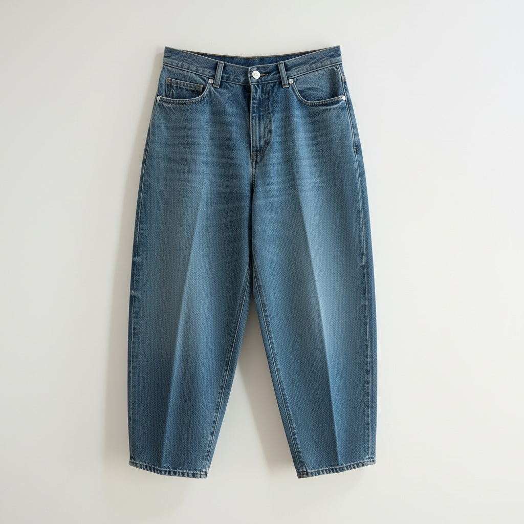 Pantaloni denim balloon MILENA / Nine in the Morning