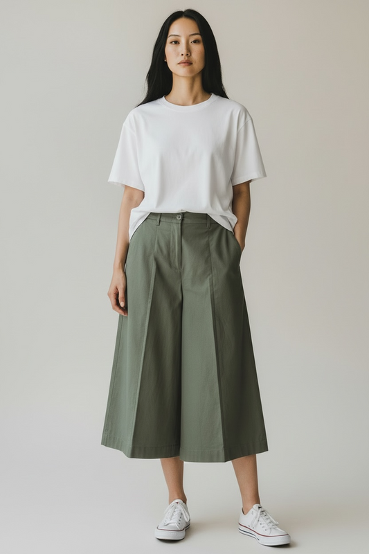 Pantalone stile gaucho FIAMMETTA / Nine in the Morning