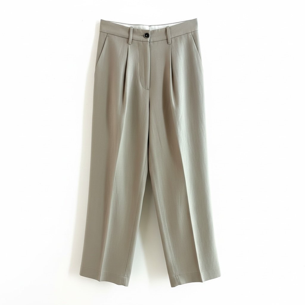 Pantalone dritto in lino RUBINO / Nine in the Morning