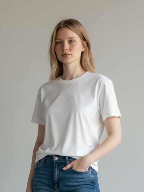 T-Shirt con ricamo IMMA / Nine in the Morning