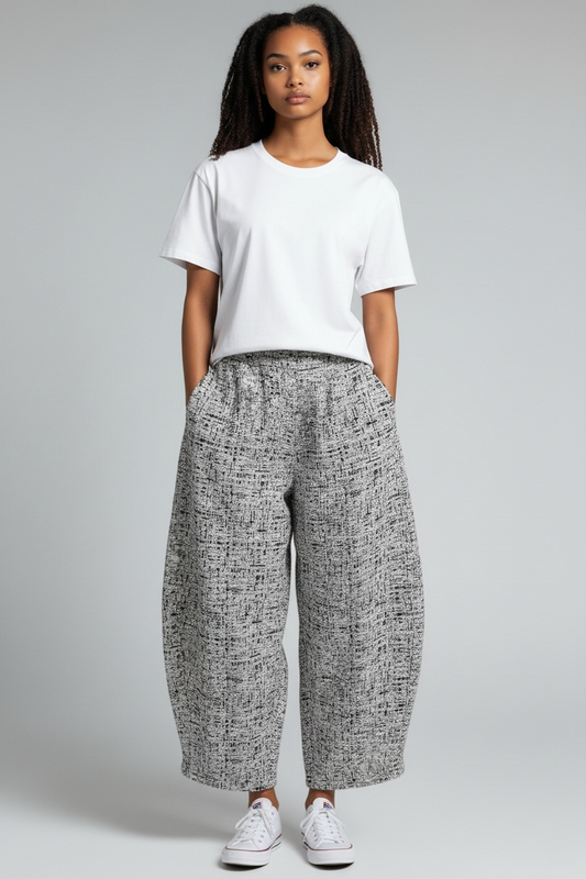 Pantalone balloon stile Chanel / SoloTre