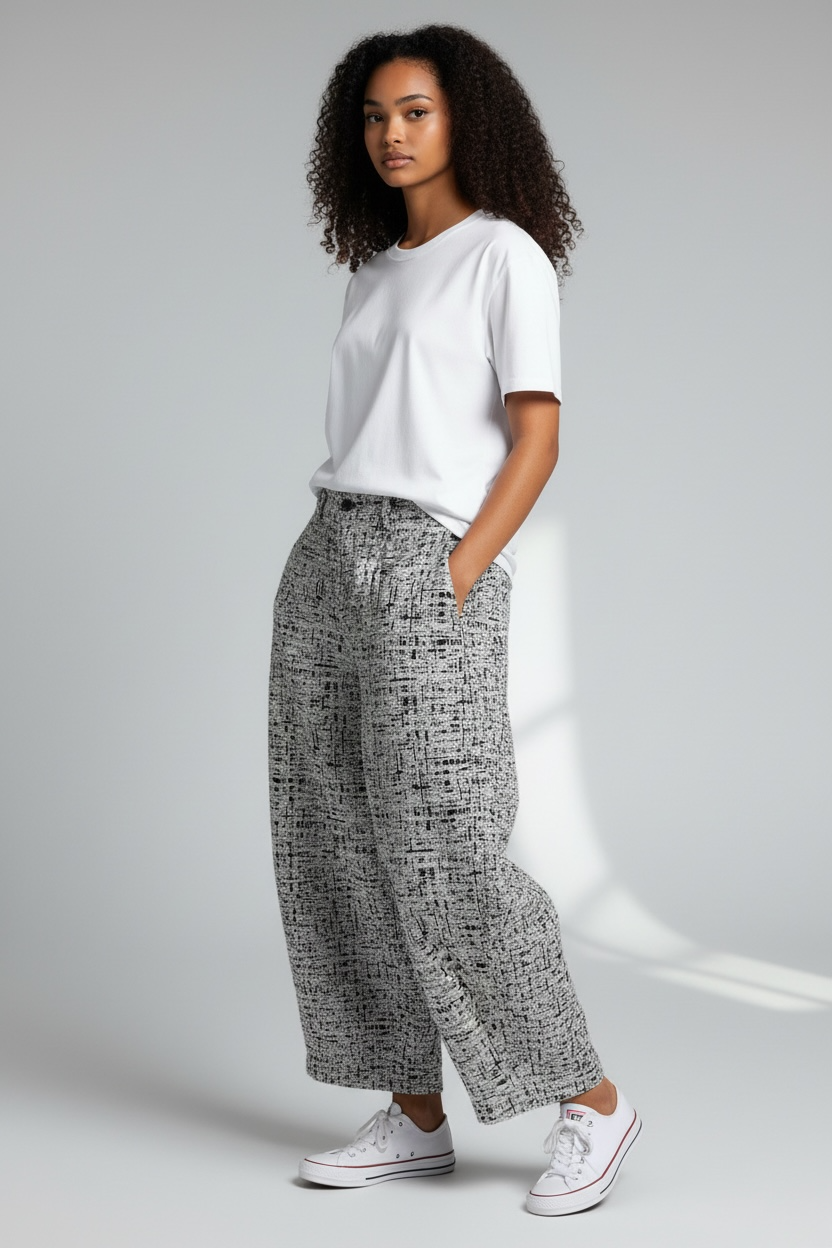 Pantalone balloon stile Chanel / SoloTre