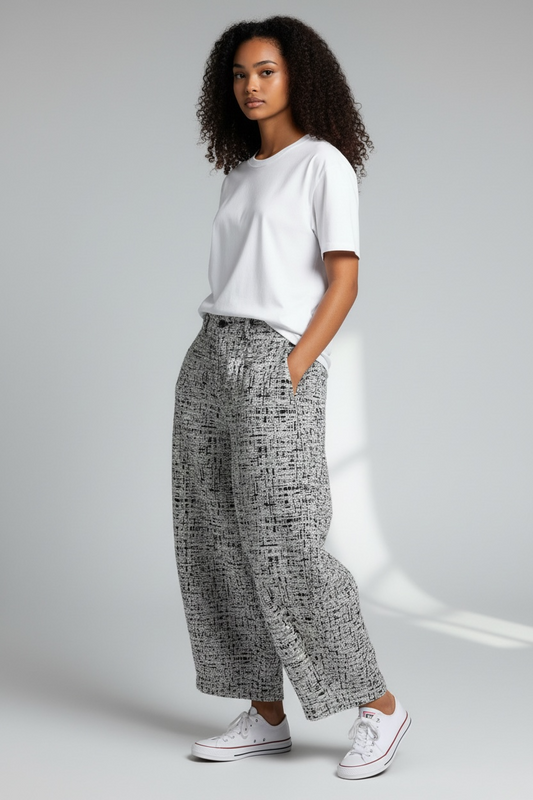 Pantalone balloon stile Chanel / SoloTre