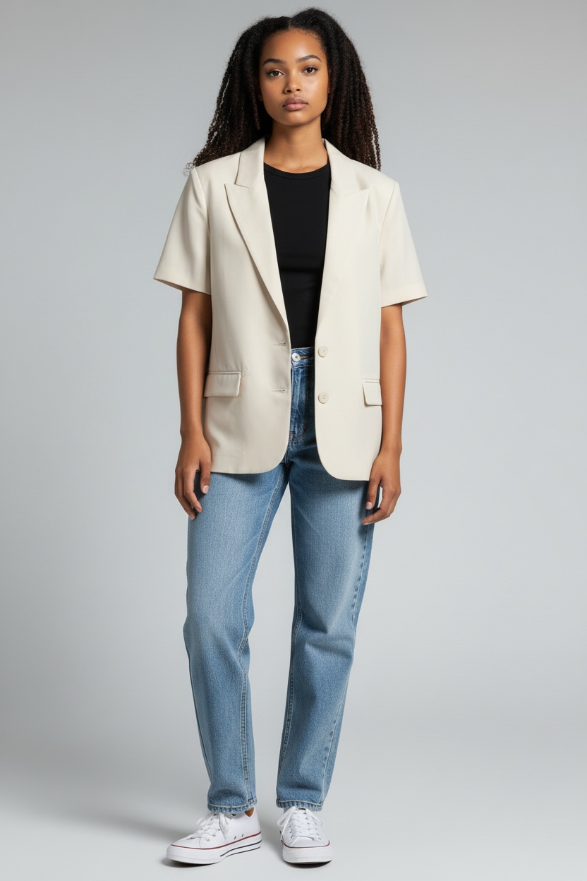 Blazer a maniche corte / SoloTre