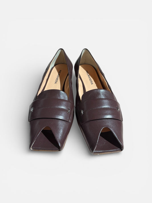 Ballerine open toe / Halmanera