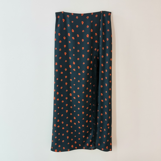 Gonna midi con spacco laterale con inserto in pizzo IVY / Mar De Margaritas