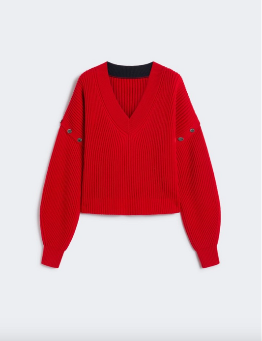 Maglia over con maniche staccabili TAY