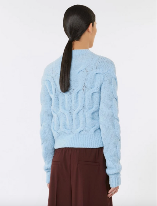Maglia soffice con trecce NUVOLE