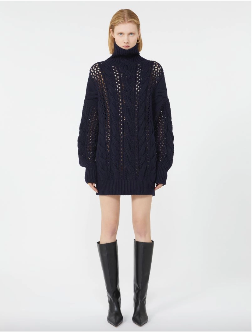 Maglia oversize con trecce CALCO
