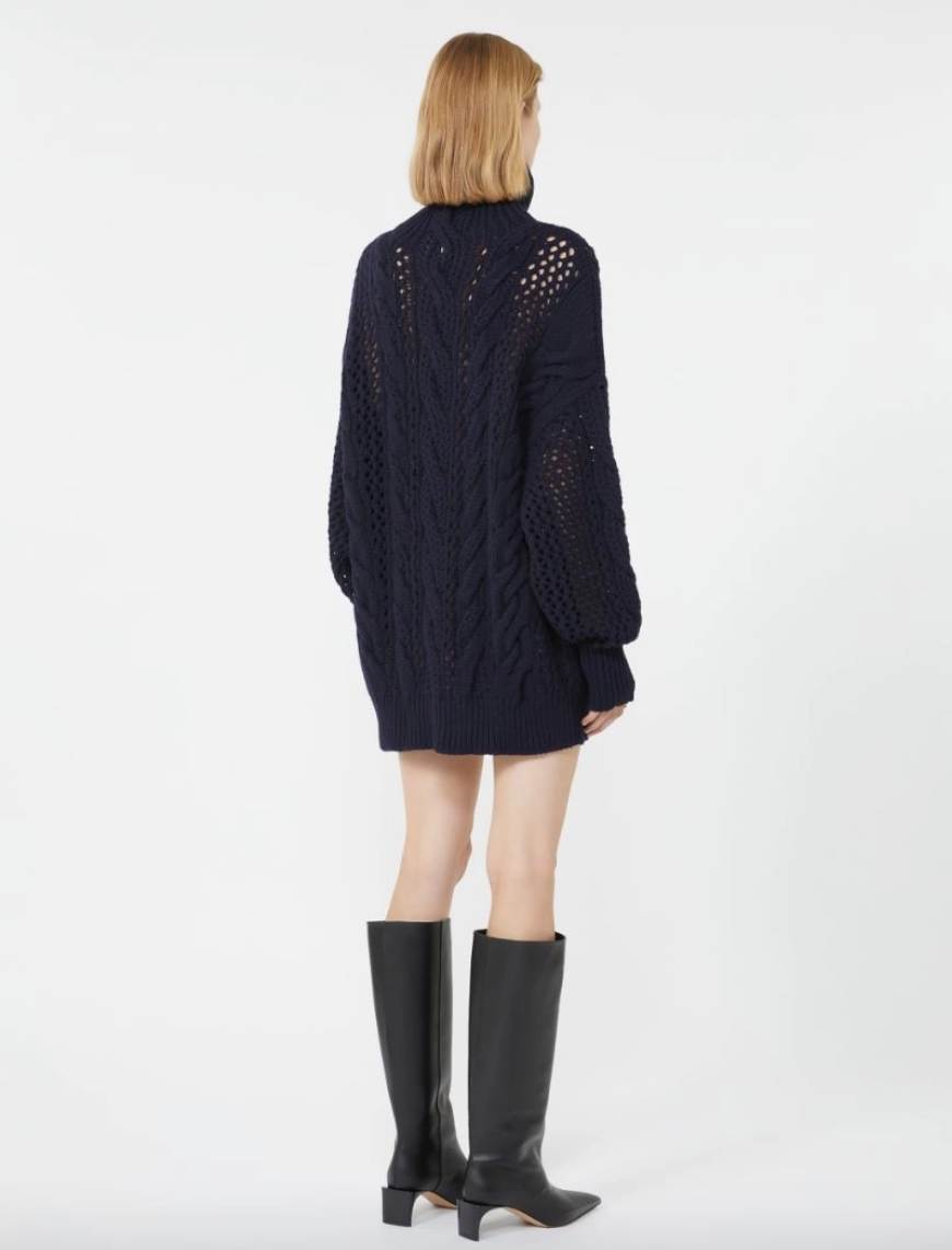 Maglia oversize con trecce CALCO
