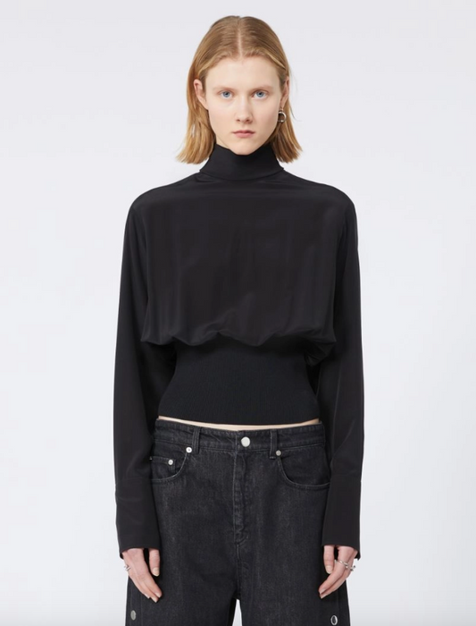 Blusa in seta NEPETA