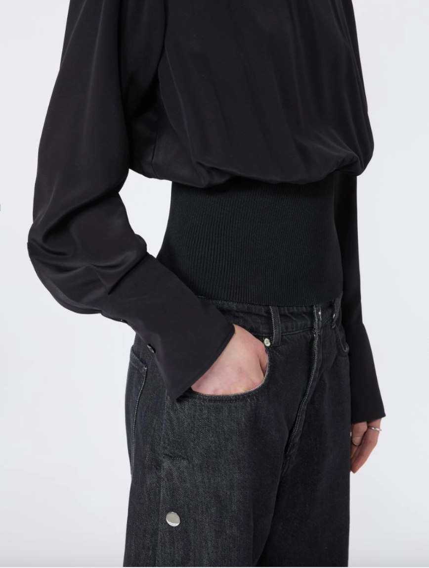 Blusa in seta NEPETA