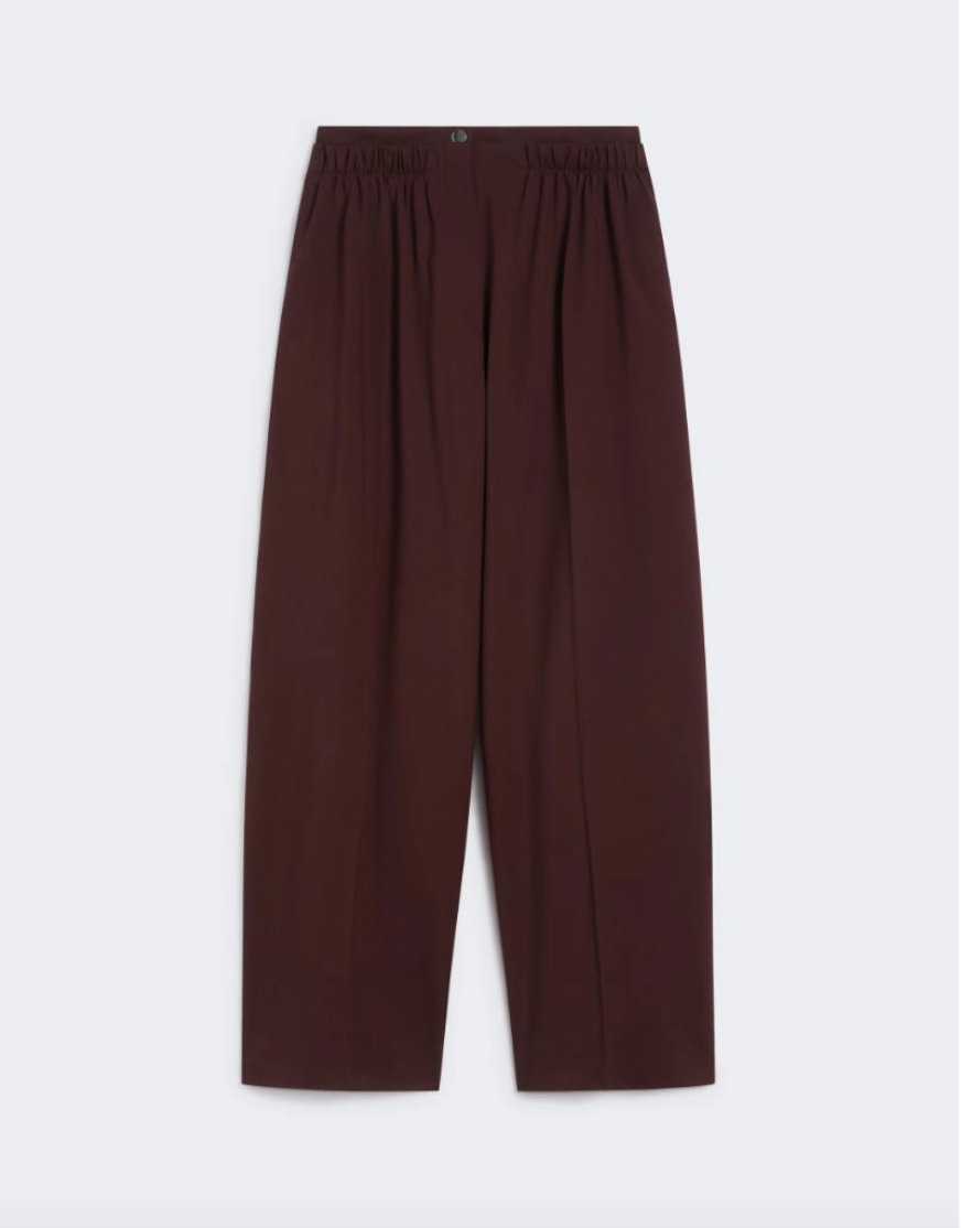 Pantalone ampio in lana stretch QUITO
