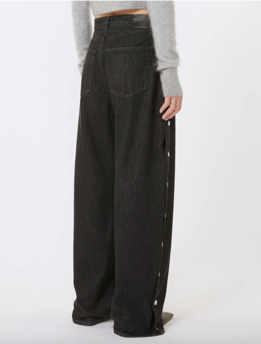 Jeans wide leg con bottoni GALANTE