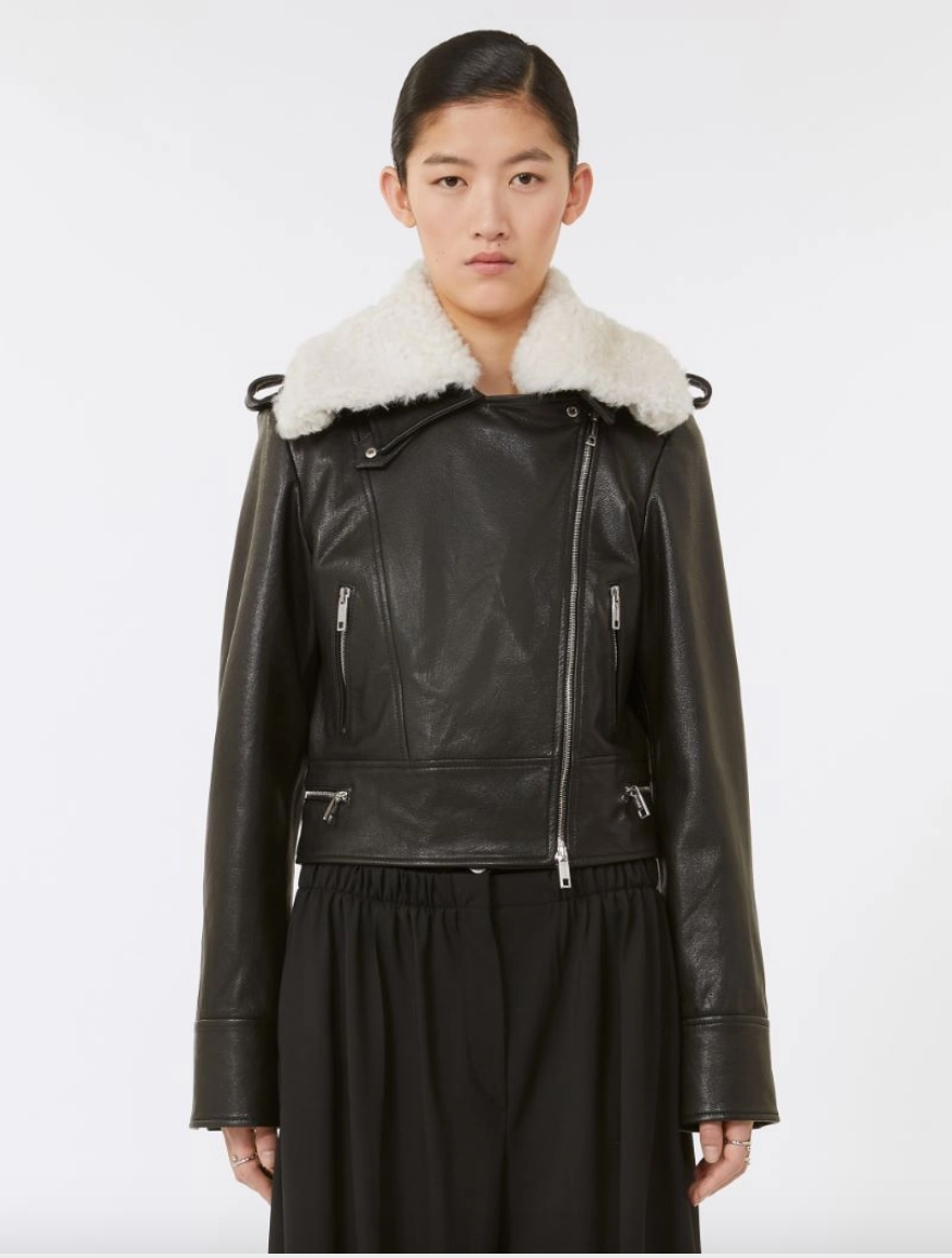 Biker Jacket in pelle TOSCANA