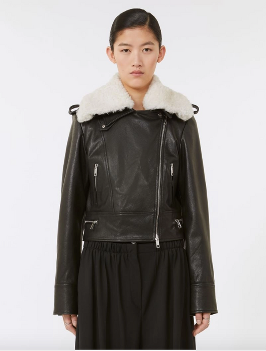 Biker Jacket in pelle TOSCANA