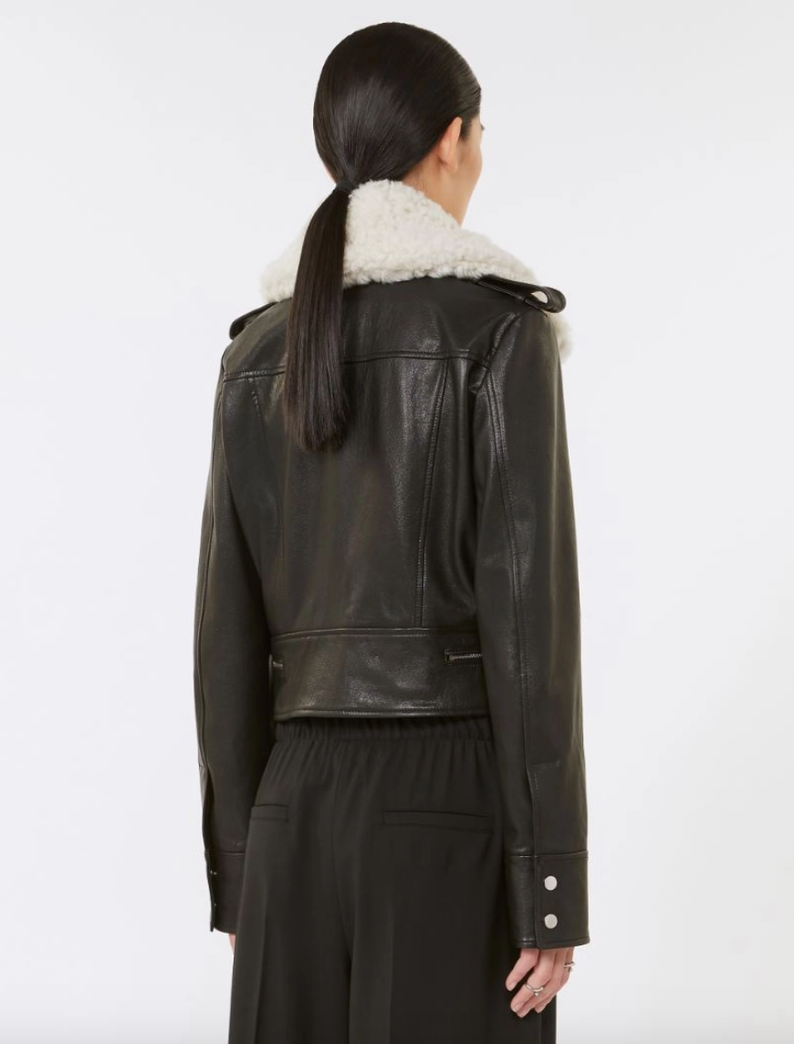 Biker Jacket in pelle TOSCANA