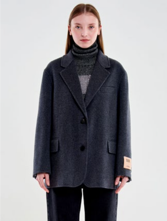 Giacca in doppio di lana e cachemire/ SoloTre