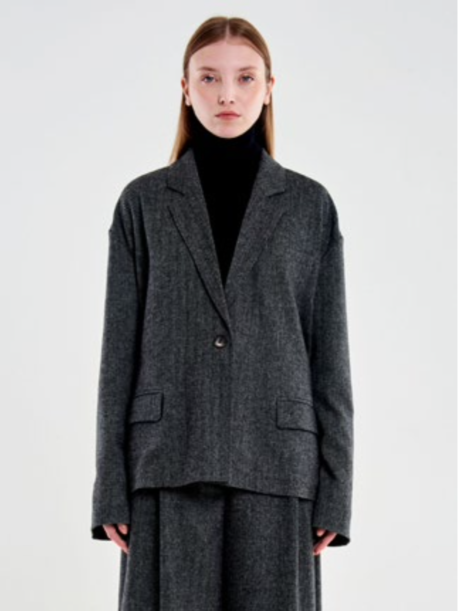 Giacca spinato Herringbone / SoloTre