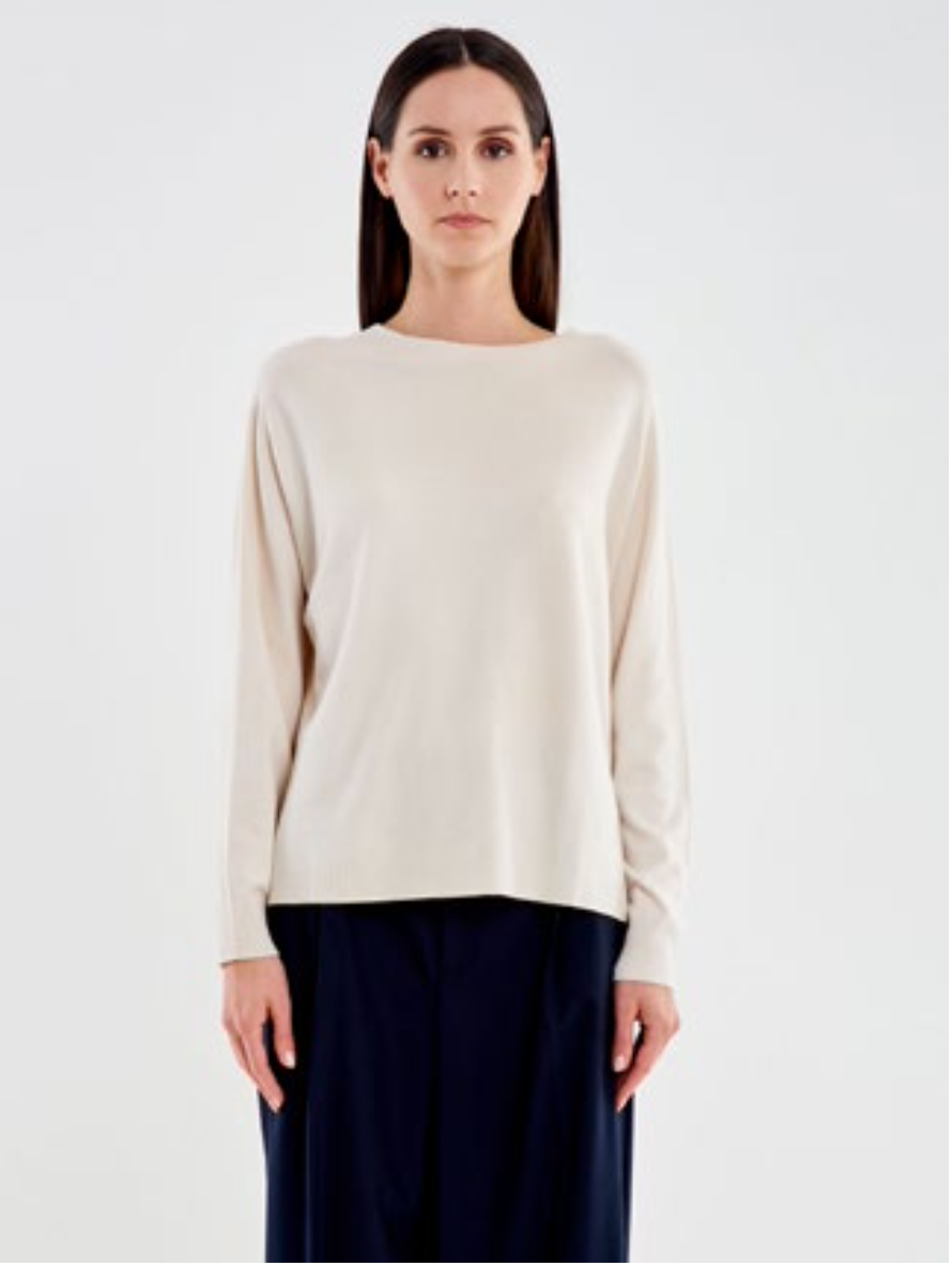 Maglia paricollo in viscosa / SoloTre