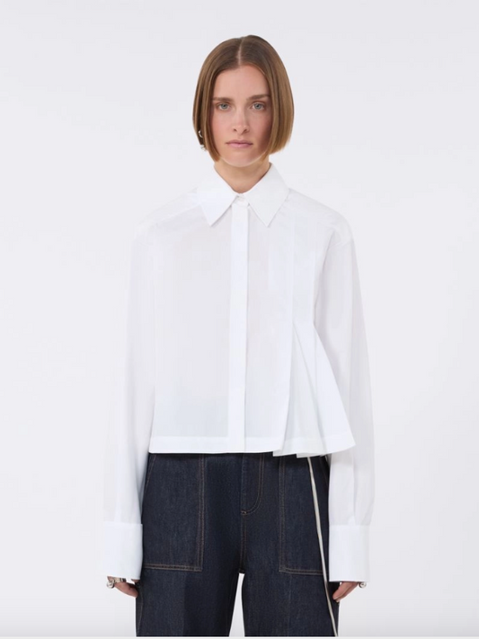 Camicia cropped in popeline CERTO / Sportmax