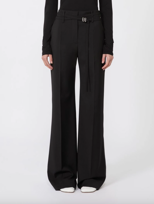 Pantalone flare in lana stretch CERA / Sportmax