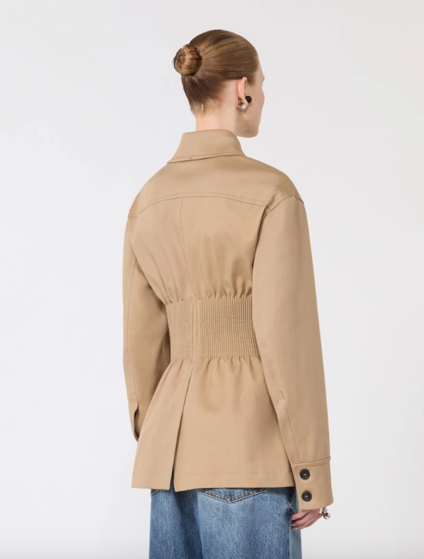 Giacca in gabardina GIALLO / Sportmax