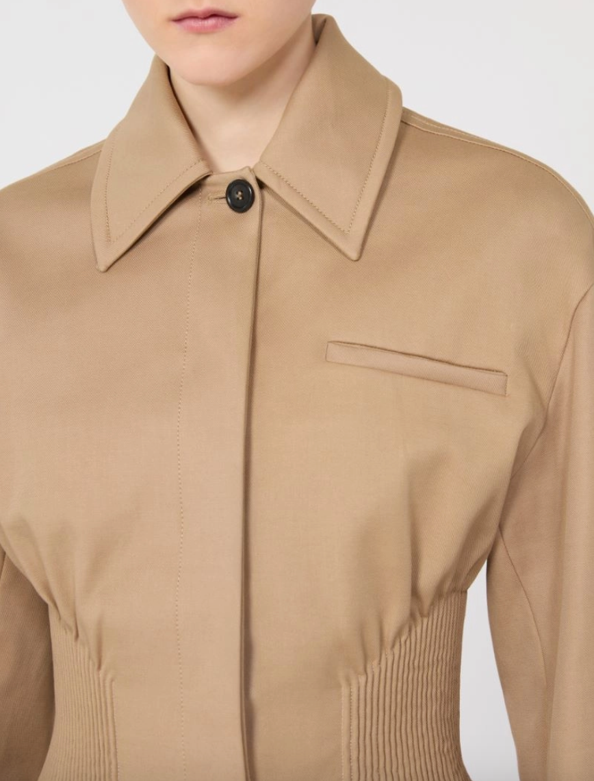 Giacca in gabardina GIALLO / Sportmax