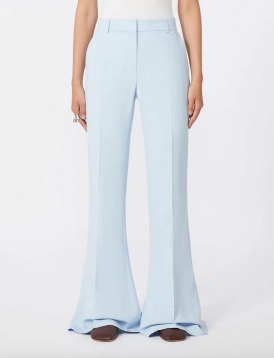 Pantalone flaire in viscosa FRAGOLA / Sportmax
