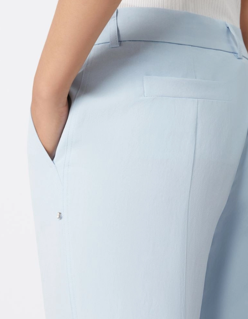 Pantalone flaire in viscosa FRAGOLA / Sportmax