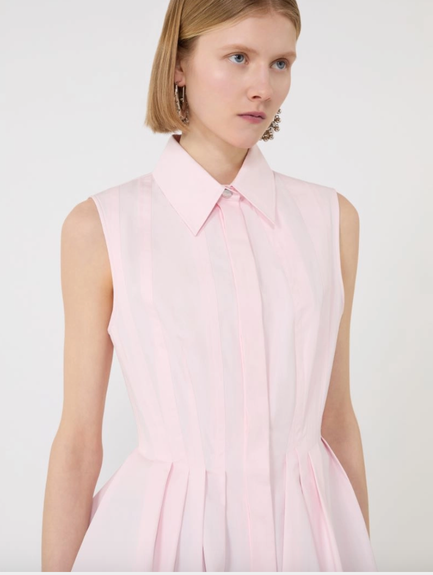 Camicia smanicata in cotone CERTOSA / Sportmax